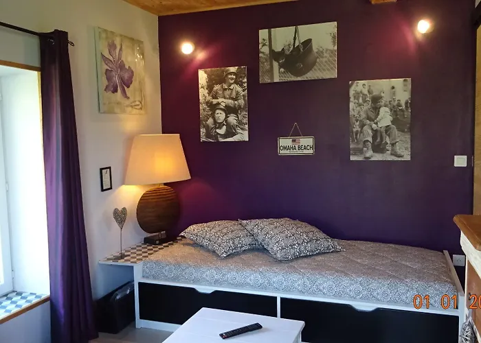 La Ferme Aux Chats 住宿加早餐酒店 Formigny